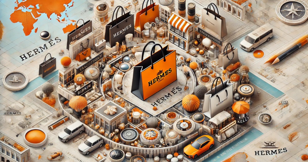 A estratégia de mercado da Hermès é construída sobre pilares que garantem sua posição única no segmento de ultra-luxo.