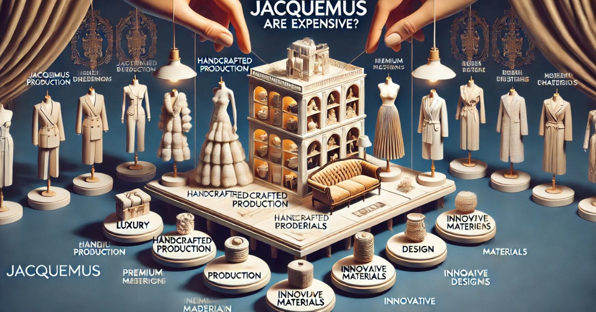 Os preços elevados da Jacquemus refletem diversos fatores: Produção artesanal na França, mantendo altos padrões de qualidade Materiais premium selecionados criteriosamente Design exclusivo e inovador Produção em quantidades limitadas Processo criativo meticuloso