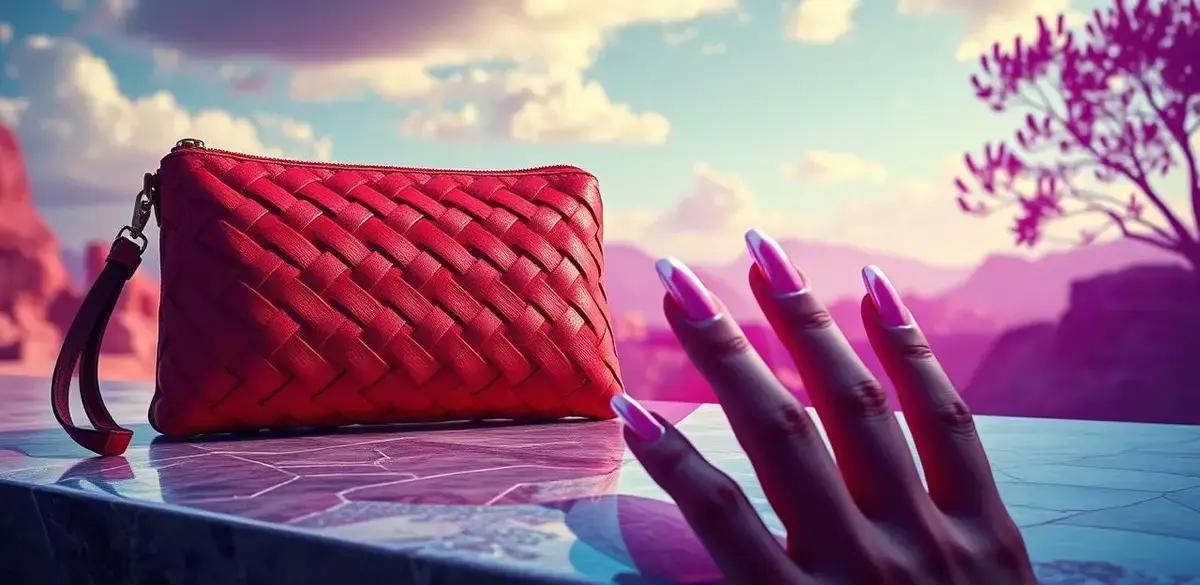 Bottega Veneta Cluth e sua relação com as unhas cuidadas