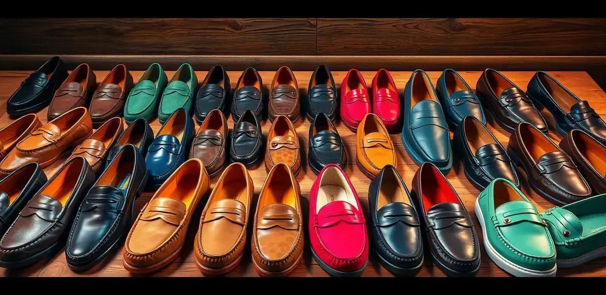 Estilos de sapato loafer