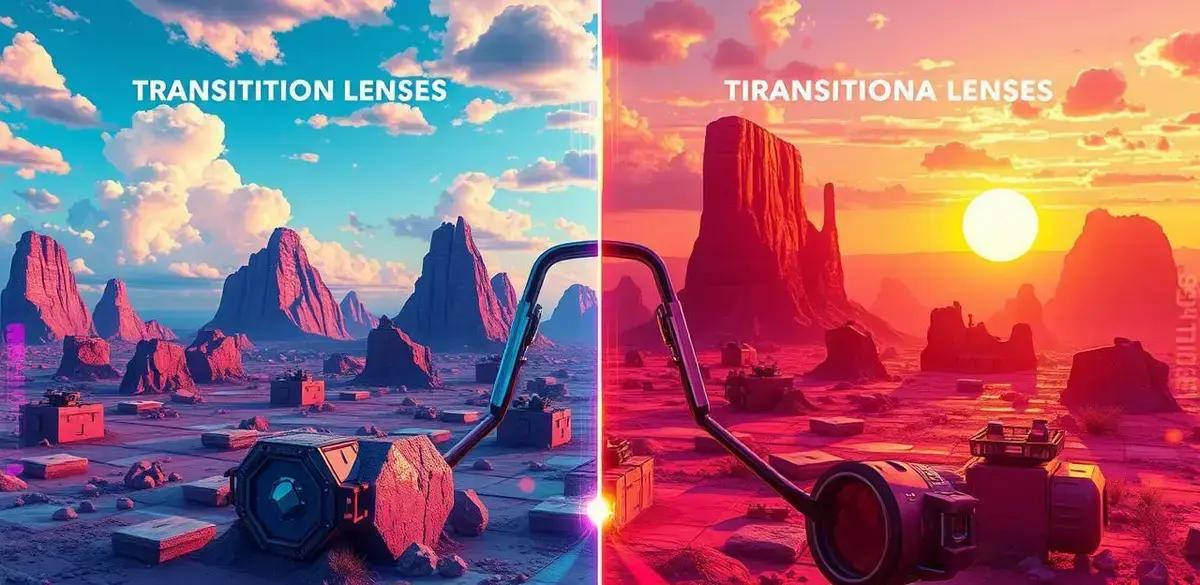 Lentes Transition vs. Lentes convencionais