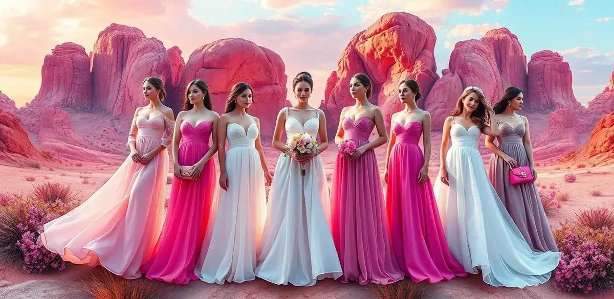 Tendências de vestidos de casamento madrinha 2023