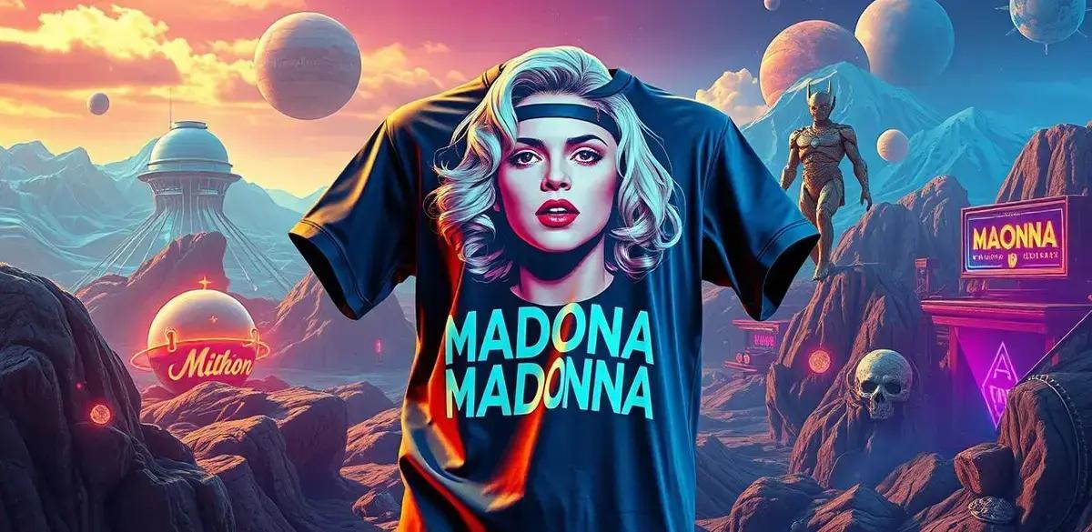 A história por trás da camiseta Madonna