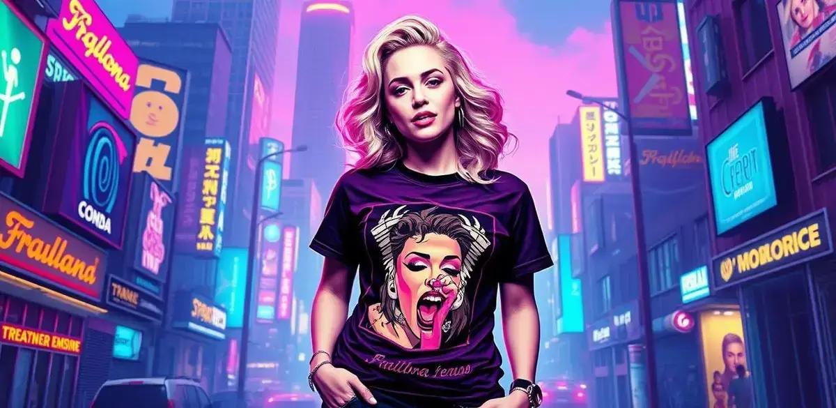 Camiseta Madonna: O Estilo Irresistível que Você Precisa Conhecer