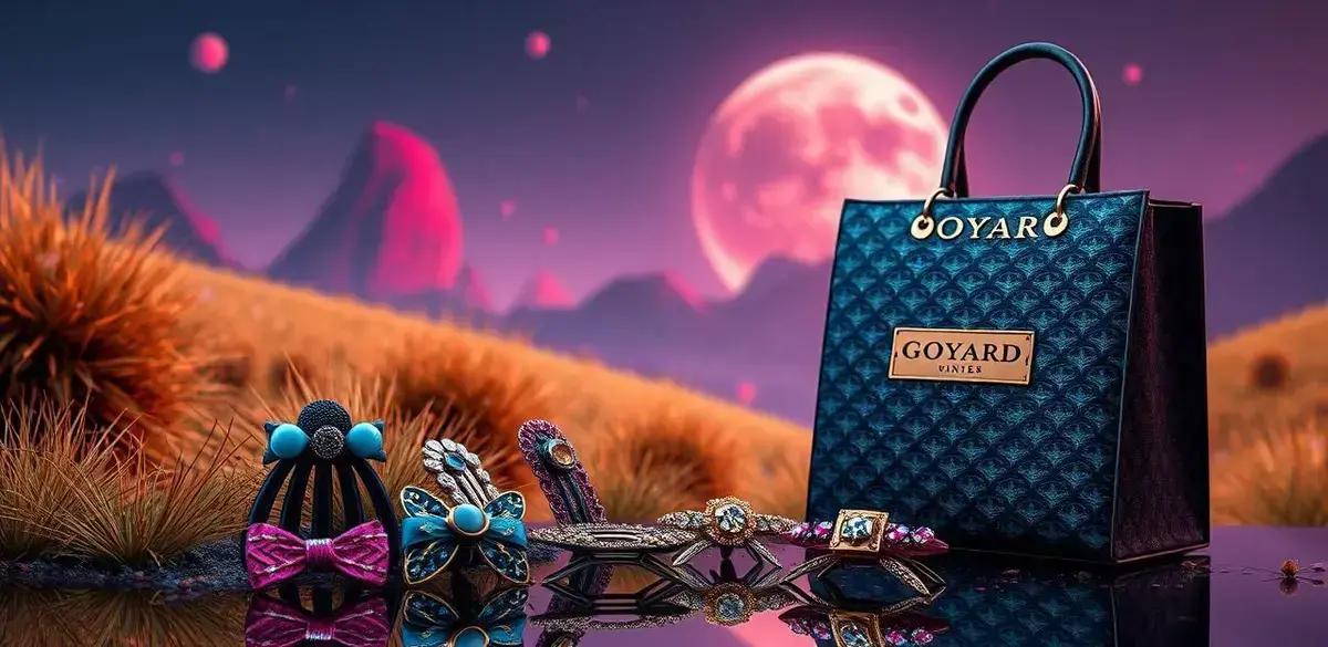 Combinações de Prendedores com a Bolsa Goyard Vinho