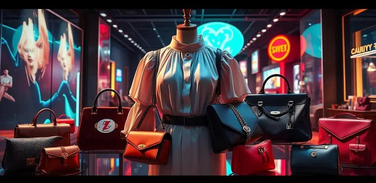 Blusa ciganinha e as bolsas high quality