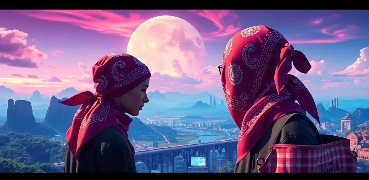 Como amarrar sua bandana seda