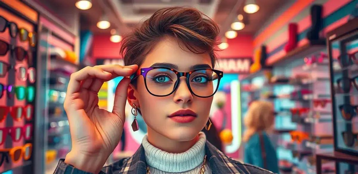 Como escolher a armação colorida ideal