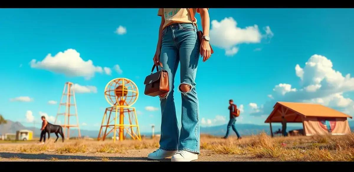 Flatform jeans e o conforto no dia a dia