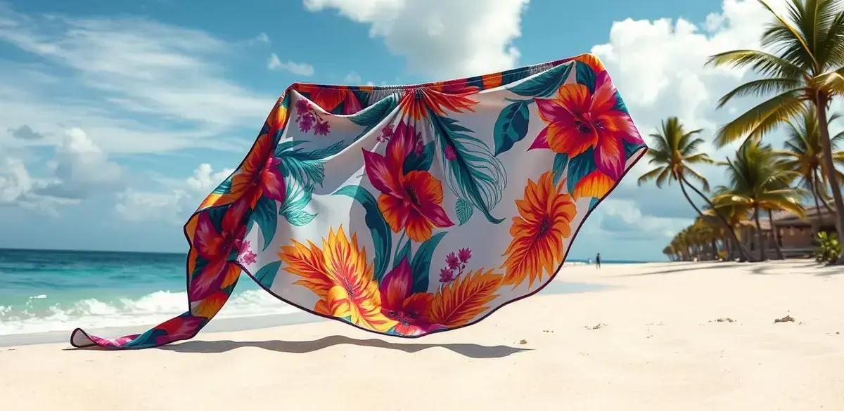 O que é um Pareô Estampado?