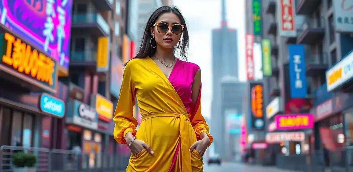 O que é um vestido envelope?