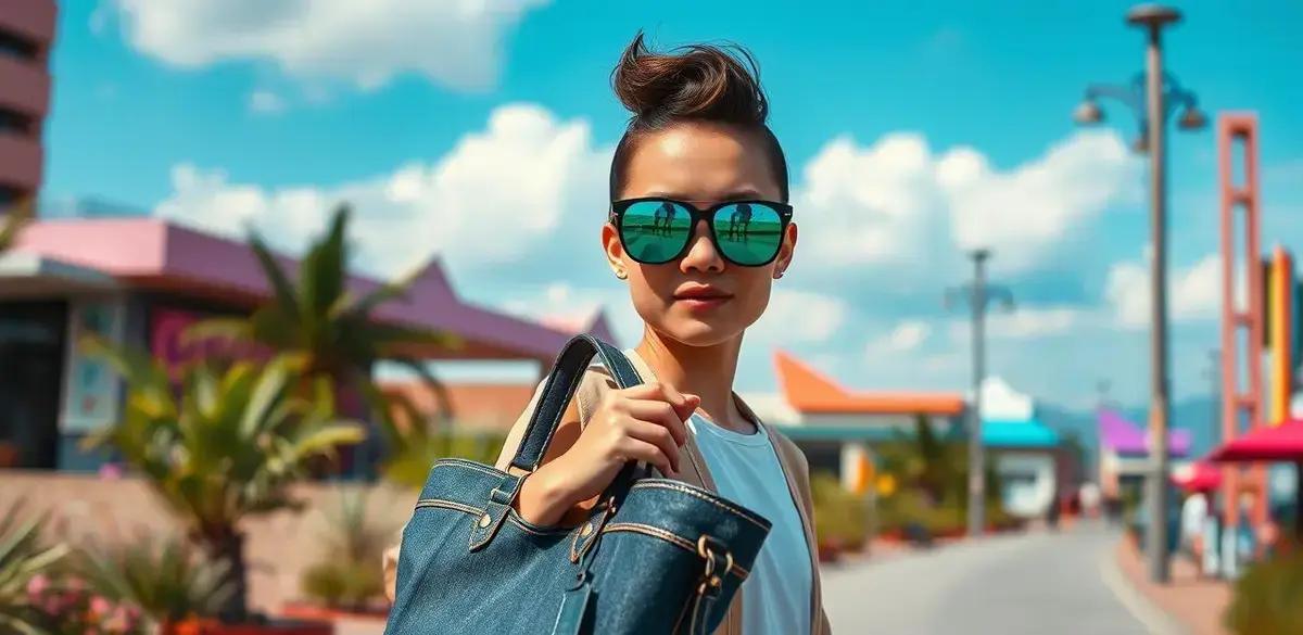 Óculos clip-on e a tendência da bolsa nuncafull jeans