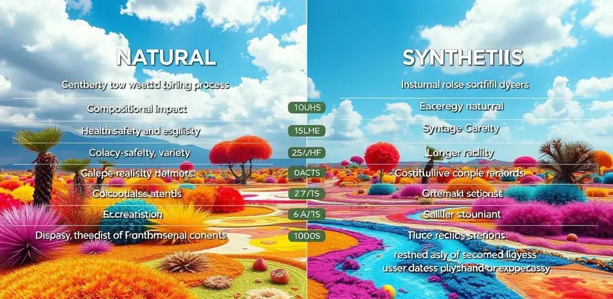 Tingimento Natural vs. Sintético: Qual a diferença?