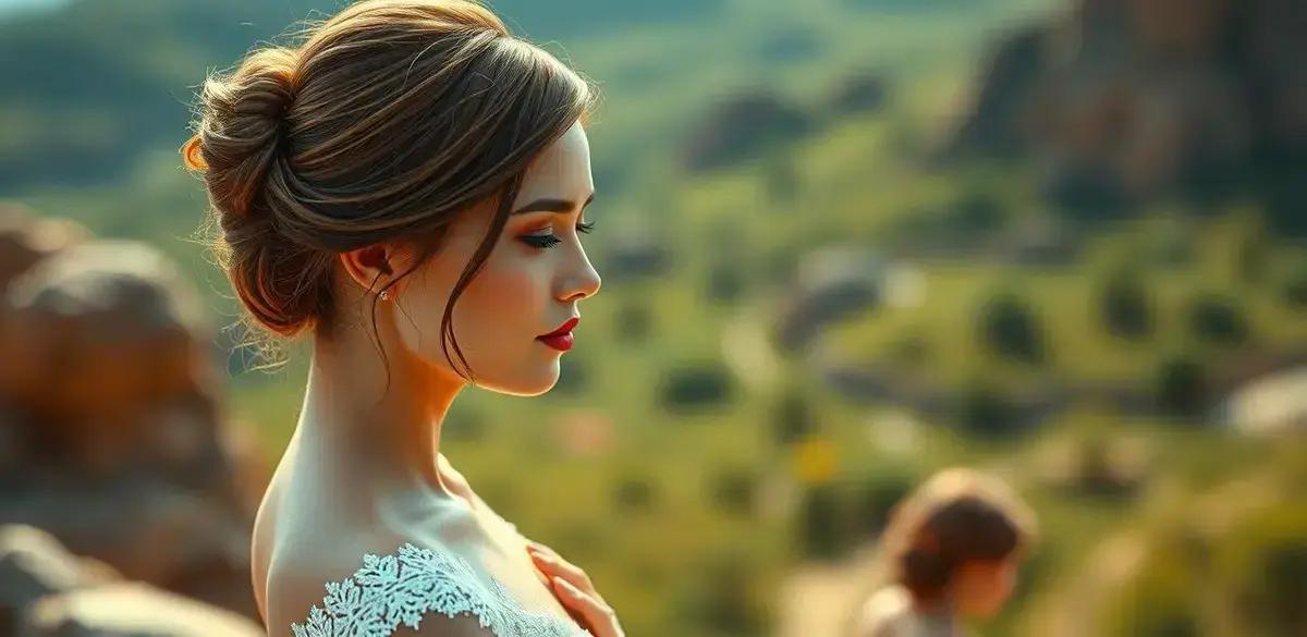 Vantagens do penteado noiva minimalista