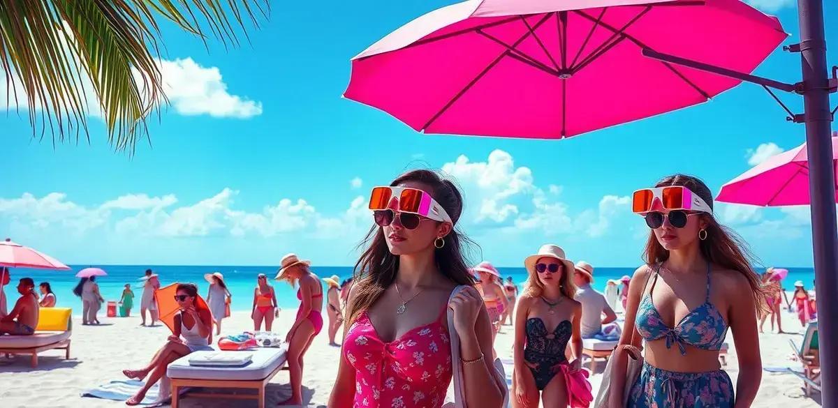 Viseira Praia e a Moda de Verão