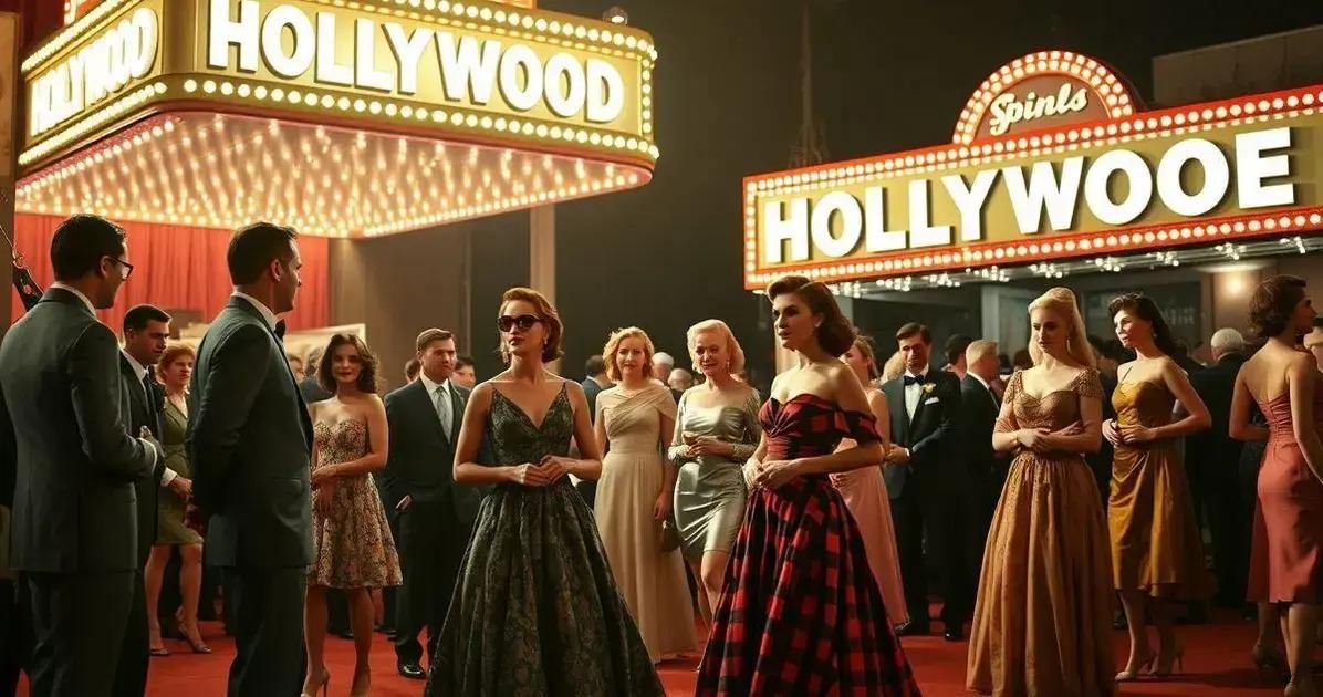 A Influência das Celebridades na Moda dos Anos 50