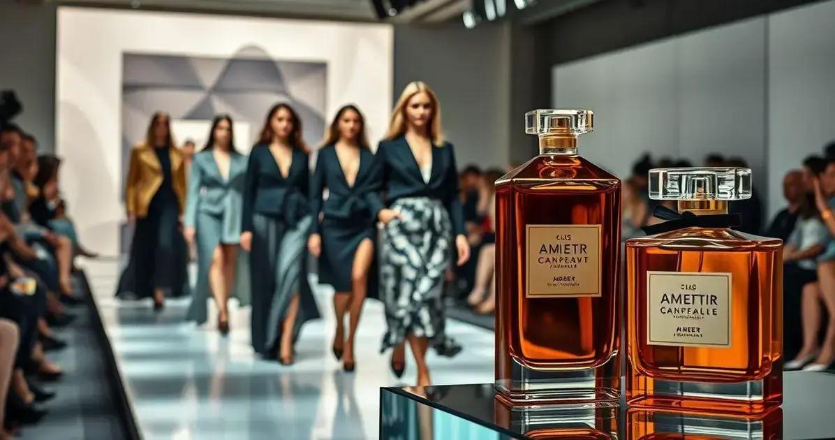A influência do perfume oriental âmbar na moda atual