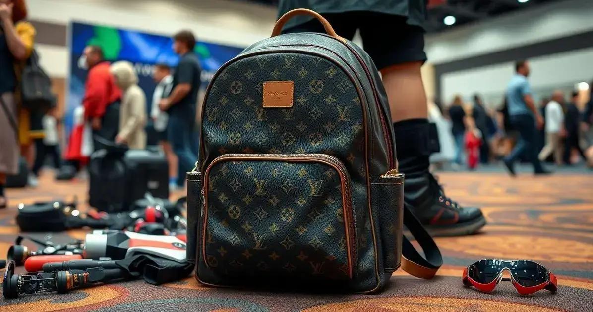 A mochila LV Discovery como ferramenta essencial para cosplayers