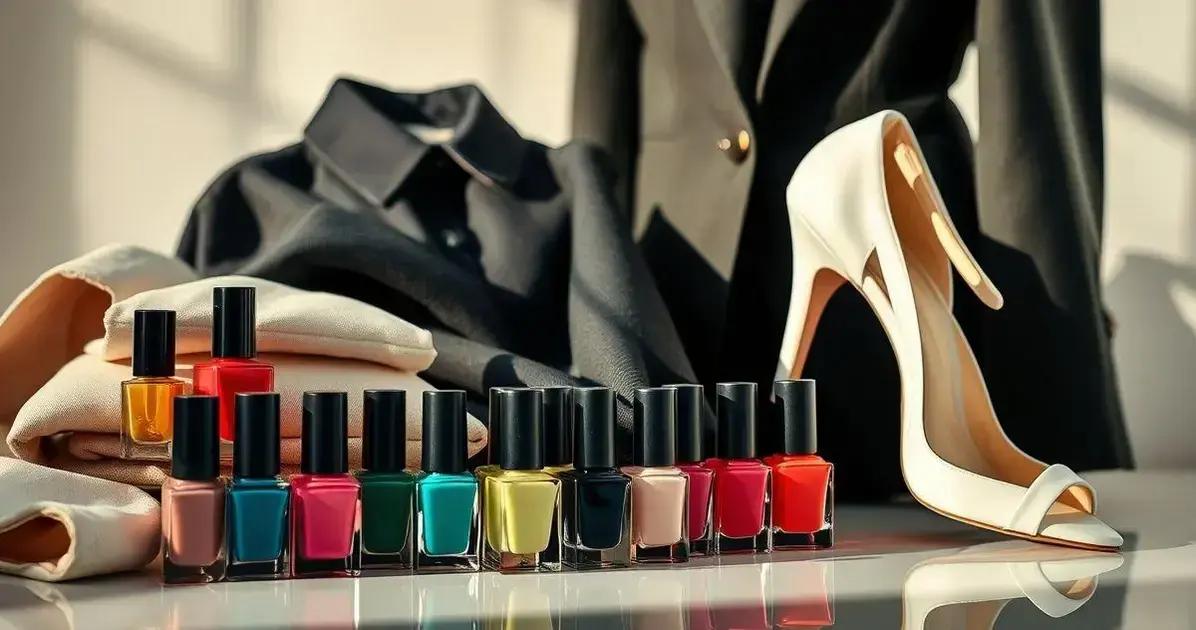 A relação entre marcas de esmaltes e moda