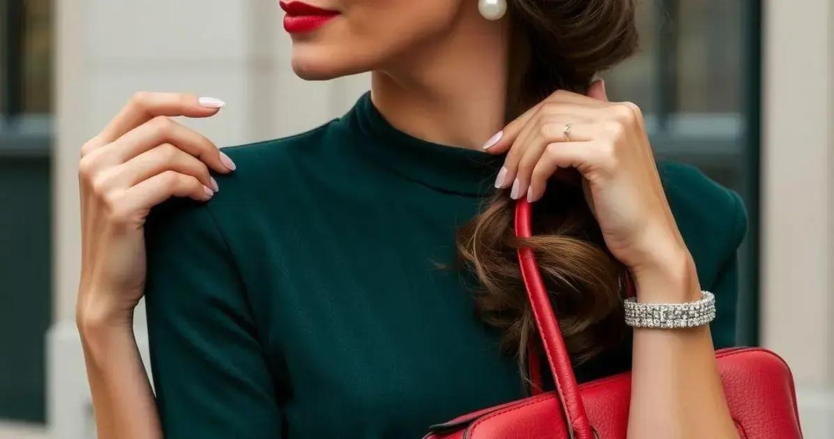 A relação entre presilha pérola e encomendar bolsas italianas
