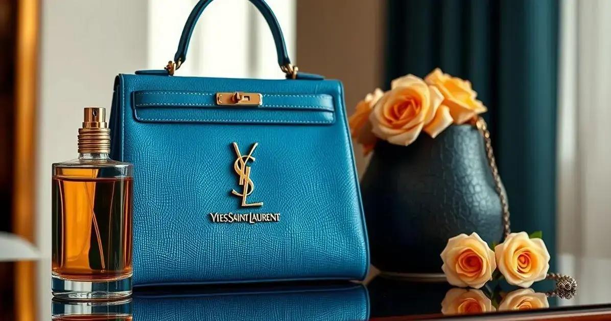 A Relação entre Yves YSL e a Hermann Kelly Sellier 28cm – Azul Zanzibar – Exclusividade Atemporal