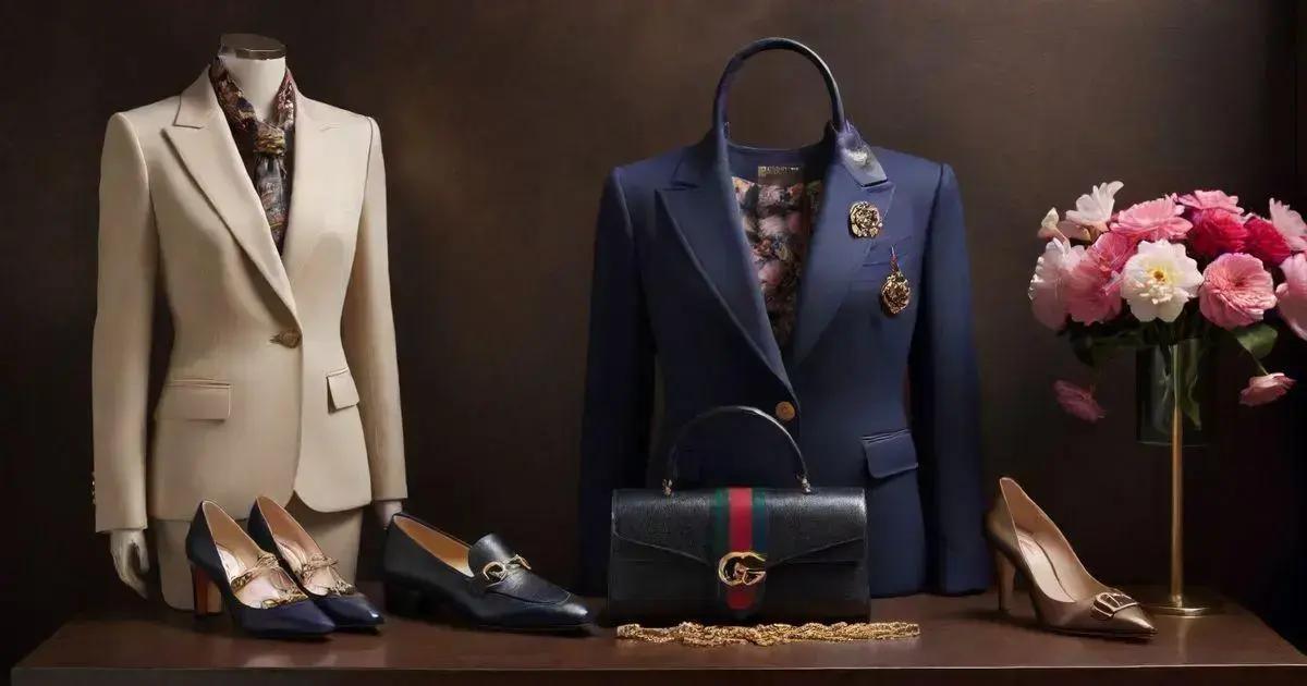 Acessórios que combinam com Tailleur Clássico
