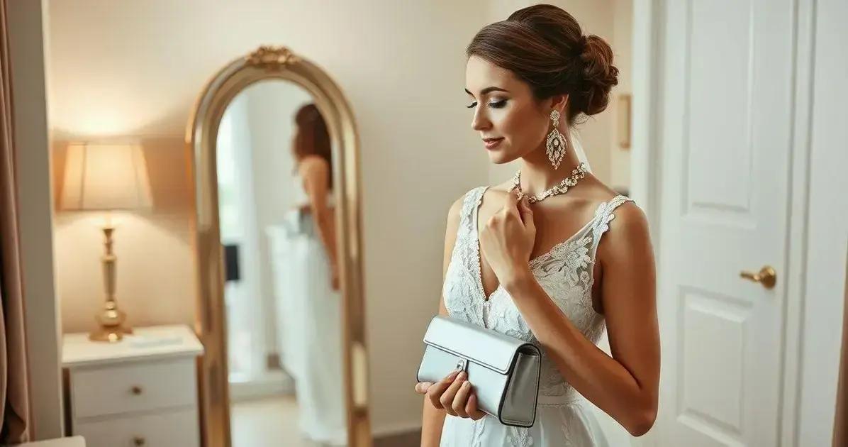 Acessórios que combinam com vestido de casamento de civil