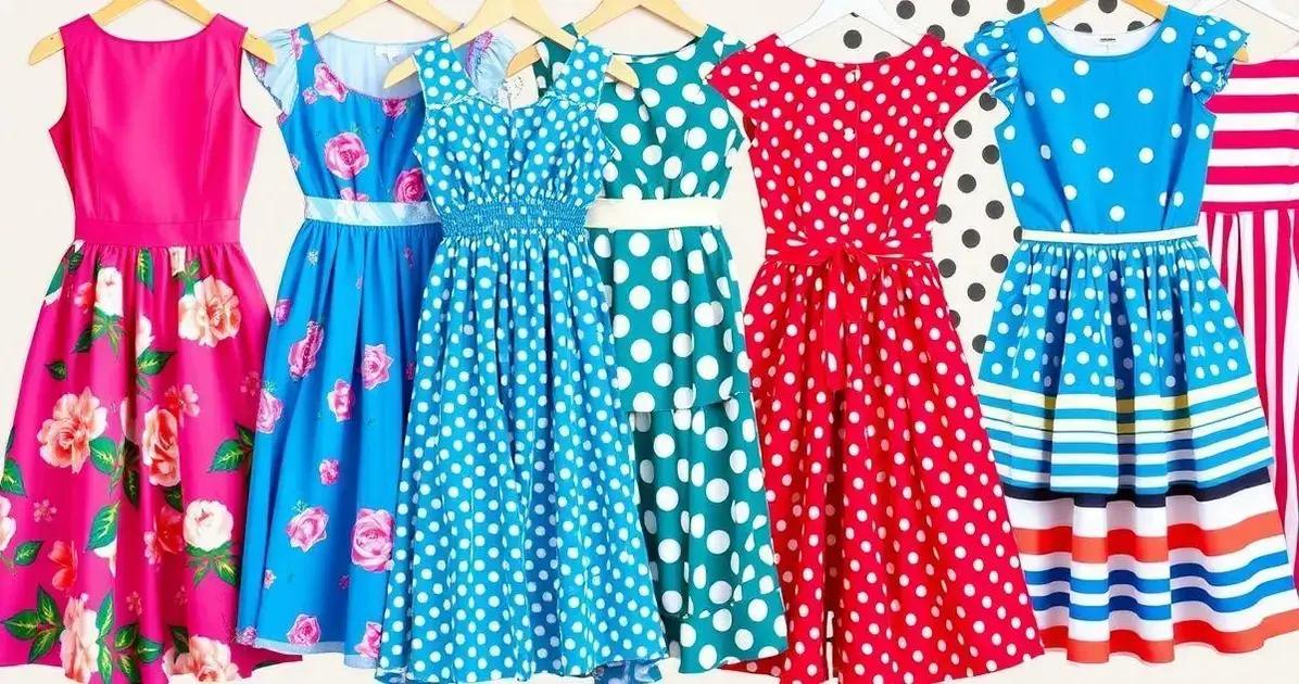 As cores e estampas mais populares