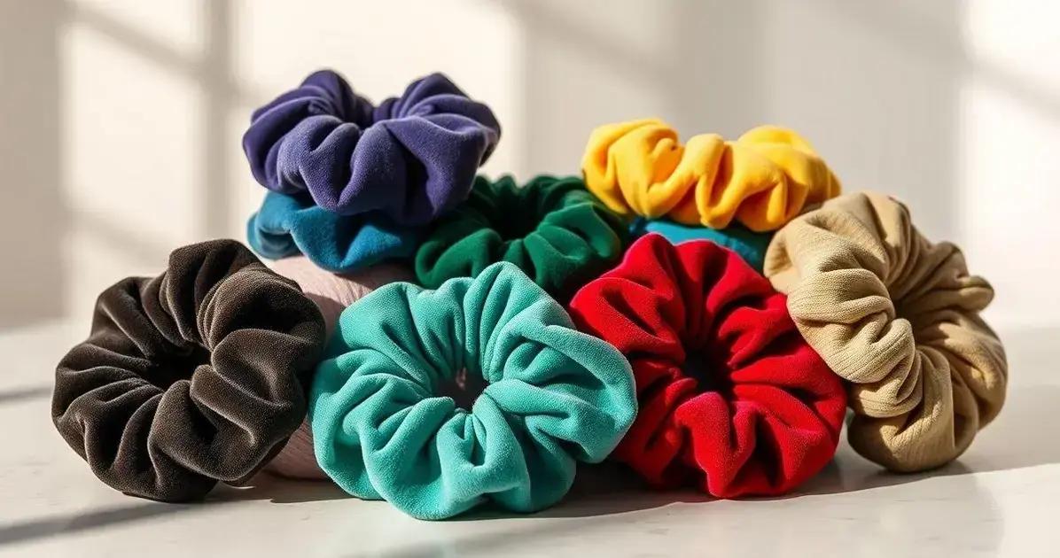 As melhores réplicas de elástico cabelo scrunchie