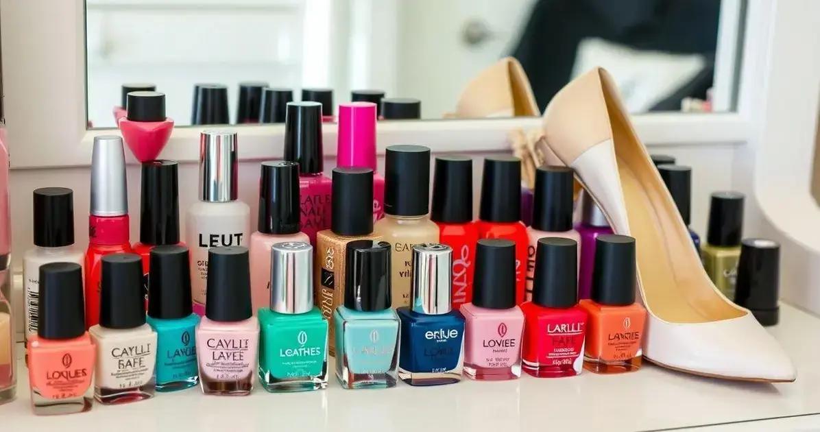 As principais marcas de esmaltes no mercado