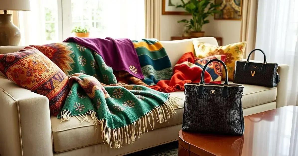 Benefícios de usar mantas decorativas