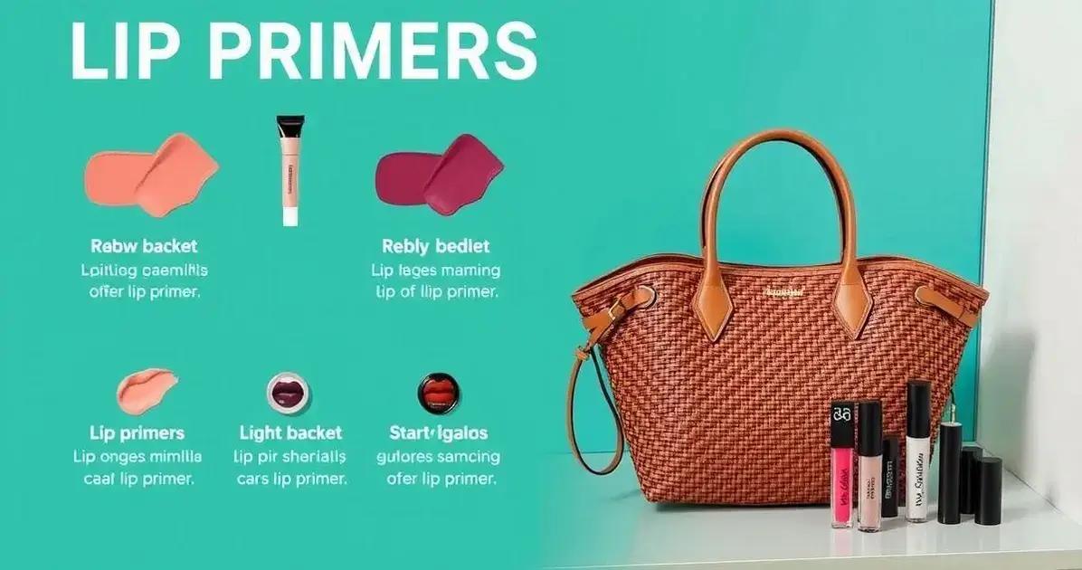 Benefícios do primer labial