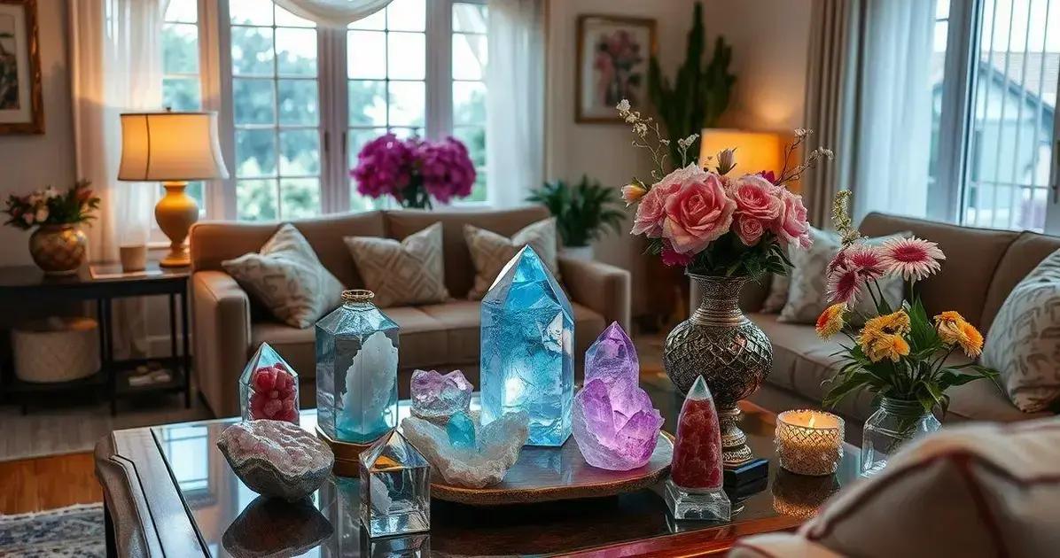 Benefícios dos cristais decorativos na sua casa