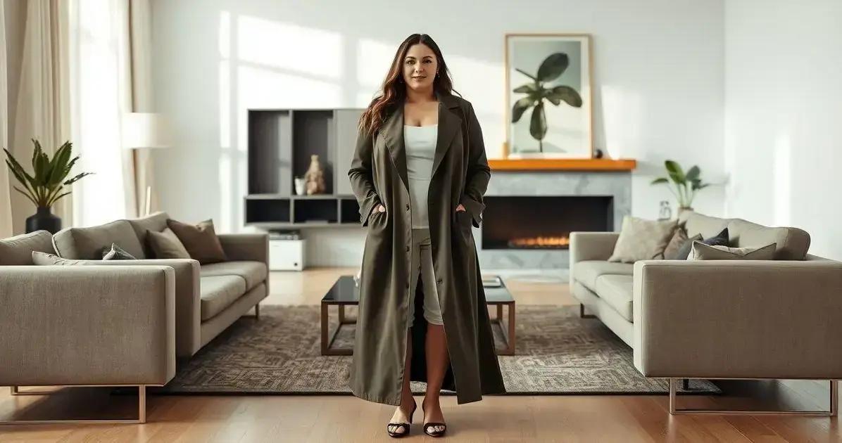 Blazer Alongado Plus: Estrutura e Elegância para Todos os Corpos