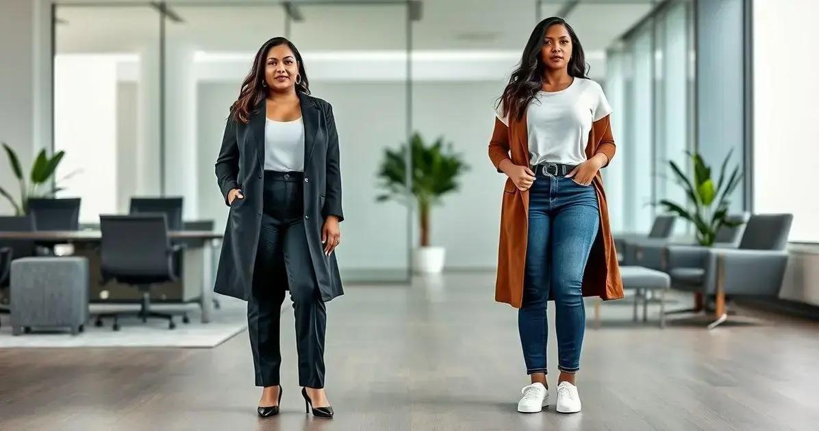 Blazer alongado plus: looks formais e descontraídos