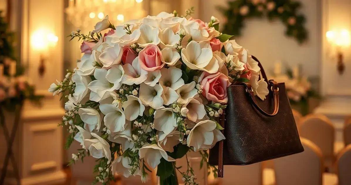 Bouquet Cascata: Elegância Vertical para Noivas Contemporâneas