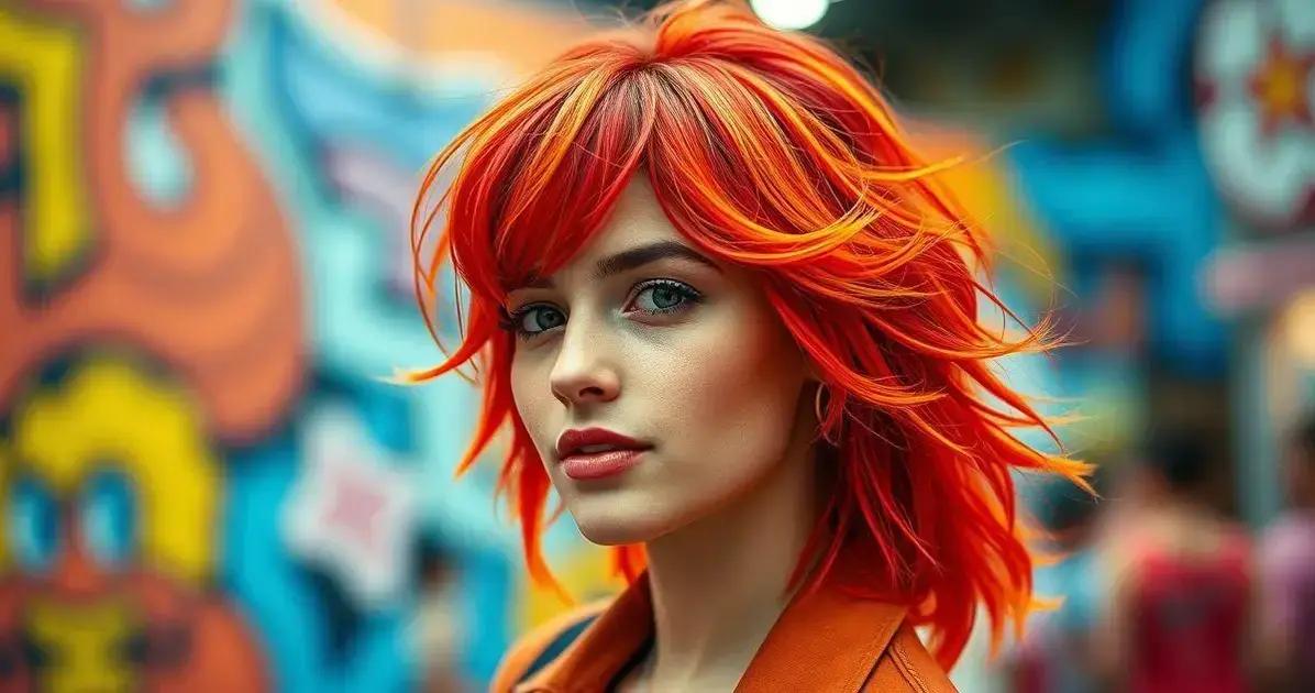 Cabelos Tintos: Ousadia e Estilo Para Transformar Seu Visual