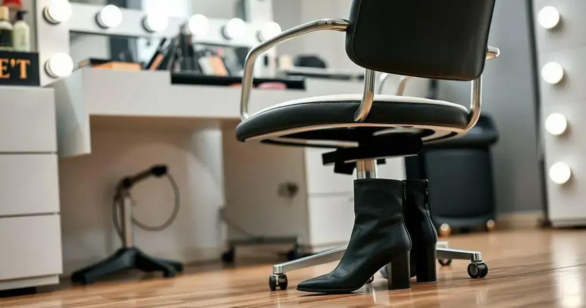 Cadeira Maquiagem: O que você precisa saber para escolher a ideal