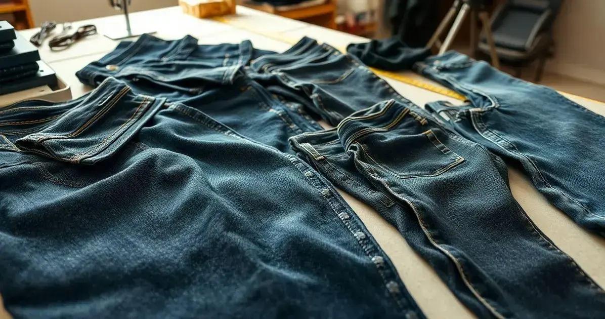 Calça flare jeans: ajuste e modelagem