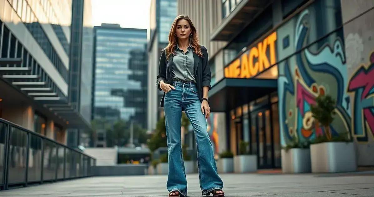 Calça Flare Jeans: O Estilo que Todo Mundo Está Usando Agora