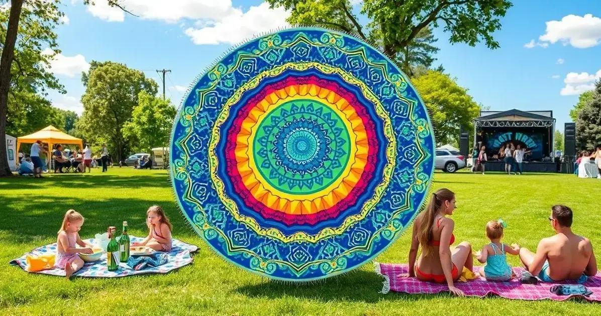 Canga circular: Versatilidade para diferentes eventos