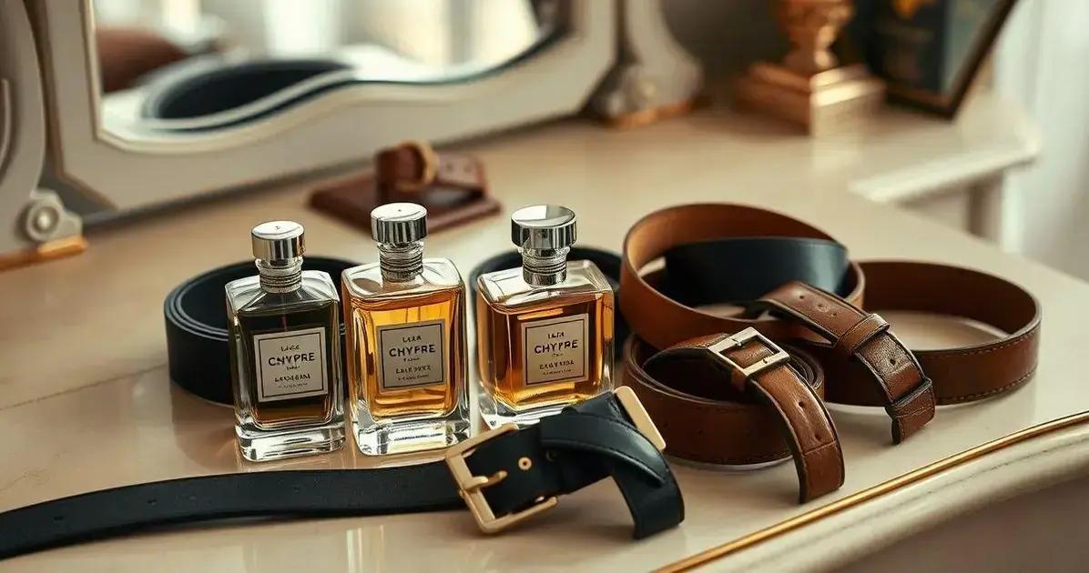 Cintos e Perfume Chipre: O Casamento Perfeito