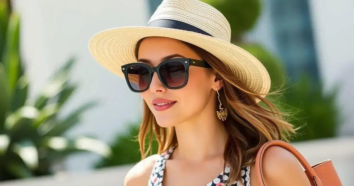 Combinações com Óculos de Sol da Vogue
