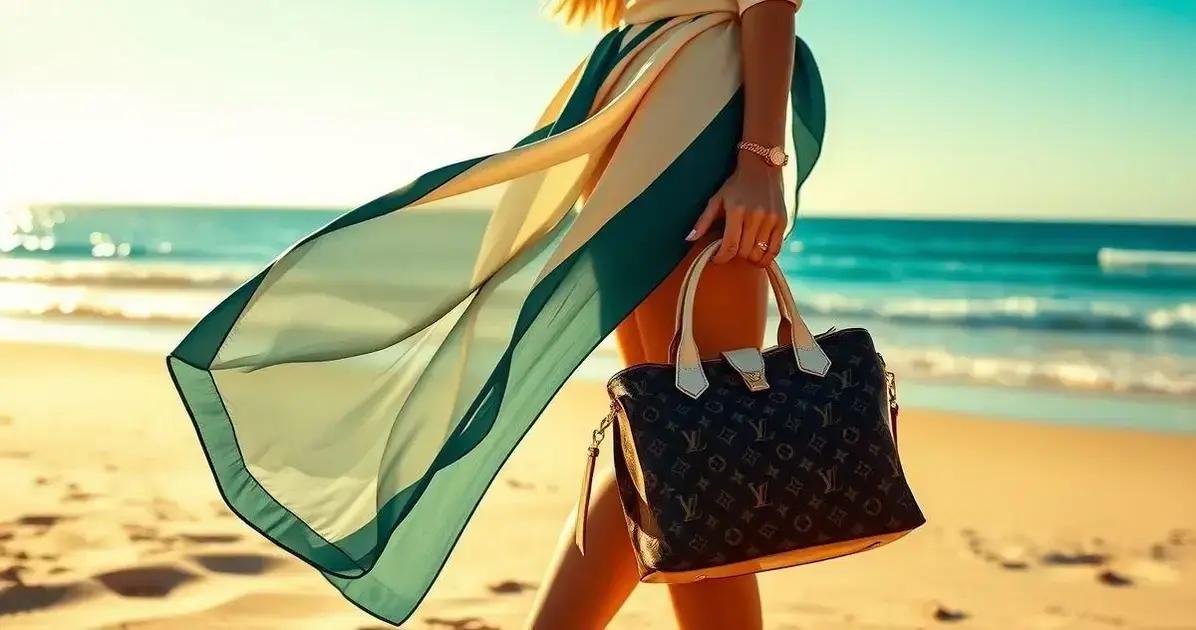 Combine seu sarongue com uma bolsa Louis Vuitton Montagne Balneário Camboriú - veja aqui!
