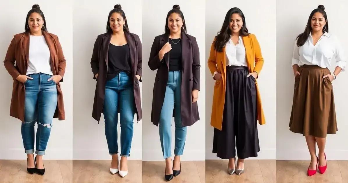 Como combinar blazer alongado plus com outras peças