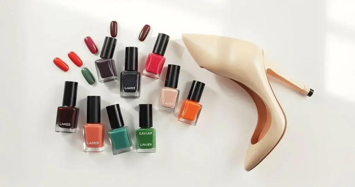 Como combinar esmaltes com seu Sapato Scarpin Verniz Off White Salto 8,5 cm
