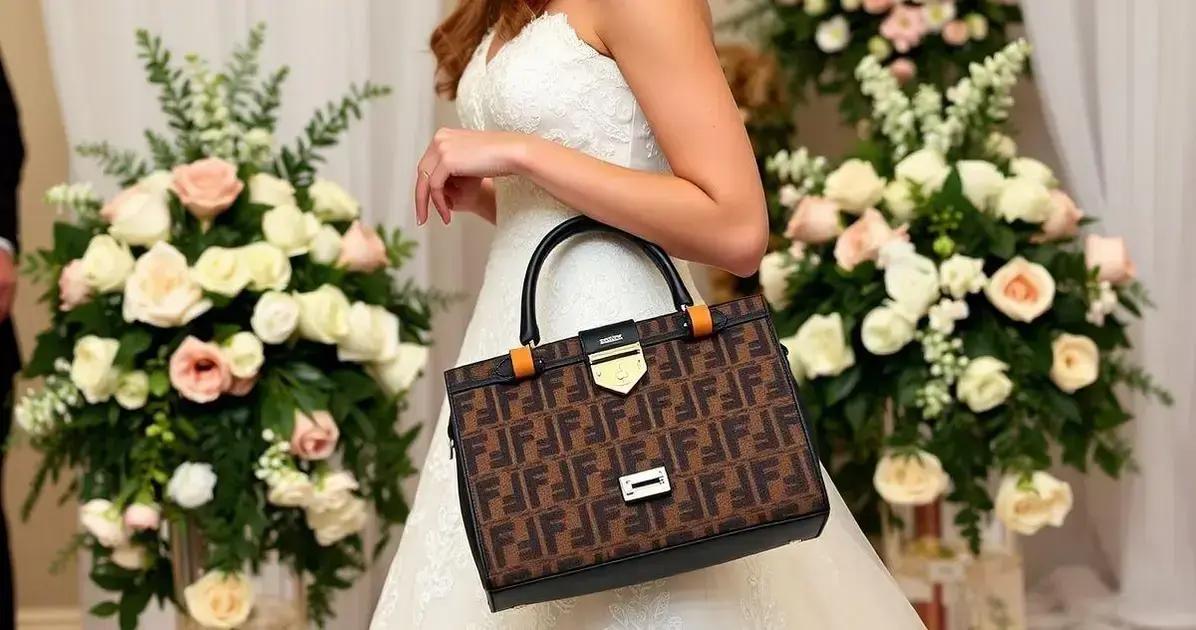 Como combinar penteado lateral com a bolsa fendi