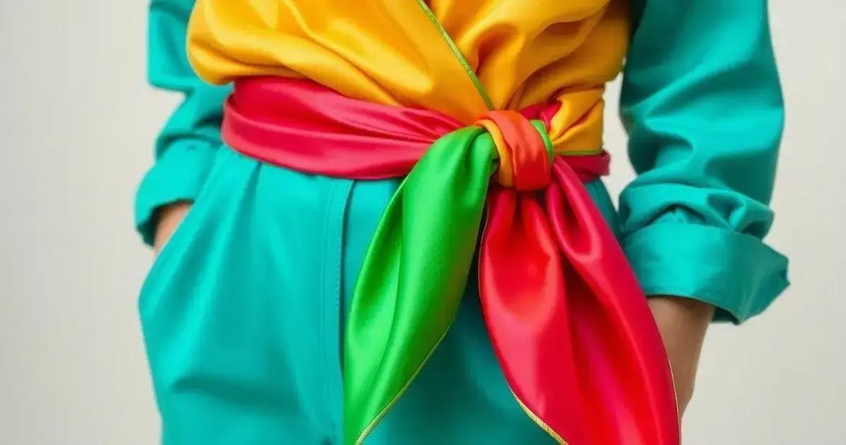 Como combinar twilly seda com roupas