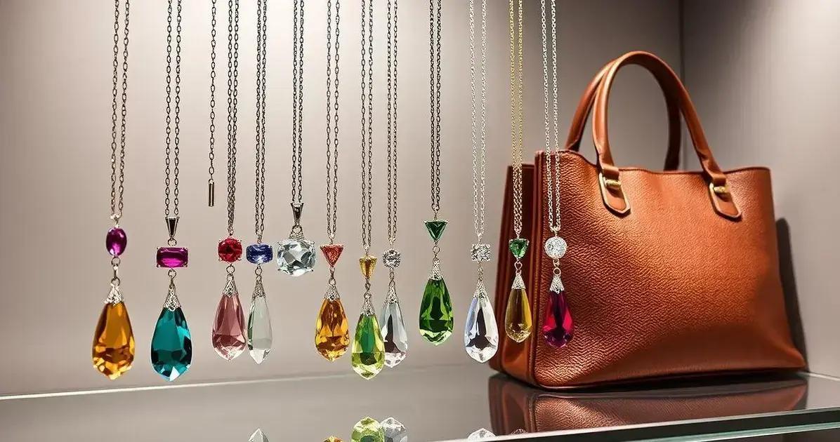 Como escolher o colar gota cristal ideal?