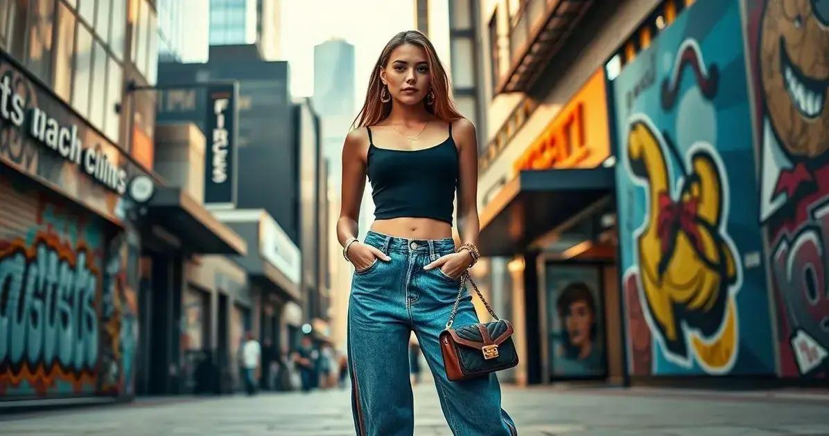 Como estilizar calça baggy no dia a dia